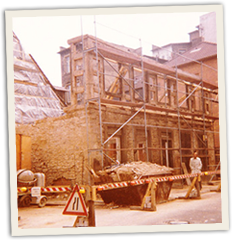 Alte Schmiede Durlach im Jahr 1977