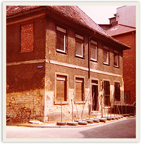 Alte Schmiede Durlach im Jahr 1977